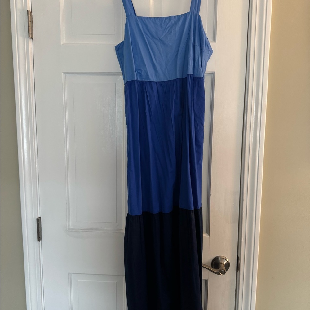 LOFT Blue Maxi Dress